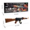 INCHOI Special Forces AK-47 Electric Gun Toy P Most Popular Gifts for Children Children Special Toy Gun with Dazzling Light, Amazing Sound & Unique Action view 3