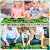 Craftstory 3.5 Feet Flannel-Board for Toddlers Preschool as Kids Felt Stories Activities Play Kits Wall-Hanging Birthday Gifts (Green) view 3
