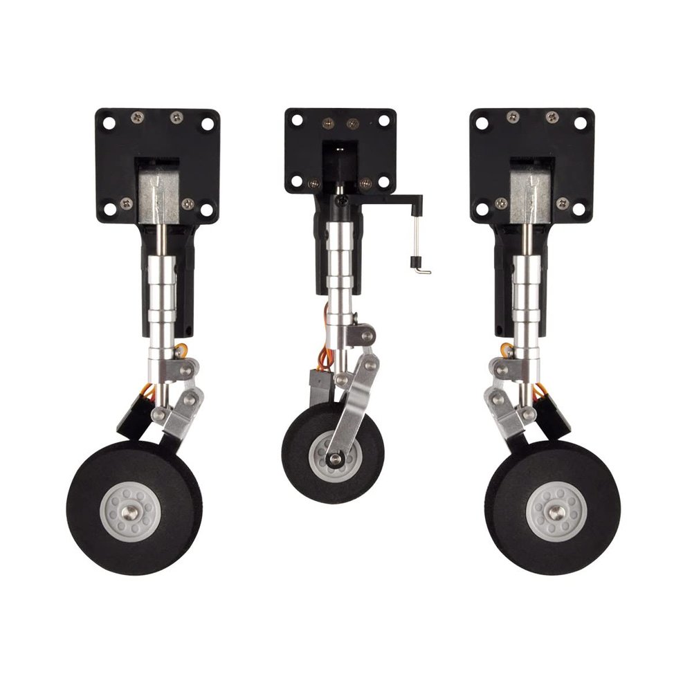 RC Electric Retract Whith Wheels Set Servoless for RC Plane Flight Weight: 3kg