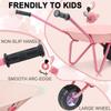 Altdorff Kids Wheelbarrow Set Metal, Pink Child Wheel Barrel and Kids Gardening Tools Toddler, Garden Toys with Small Wheel Barrow, Outdoor Indoor Toys Gift for Girls view 4