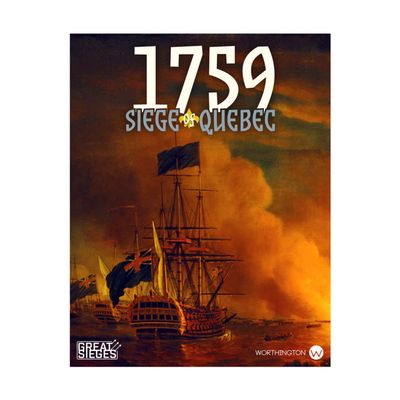Worthington Publishing 1759 Siege of Quebec, 2nd Edition, Orange