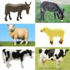 Farm Animals Figures Playset, 40 Pcs Farm Toy Tractor with Plastic Farm Animals Figurines, Farmer and Fence Farm Playset, Farm Figures Farmer Truck Toy with Trailer for Kids Boys Girls Toddlers 3+ view 3