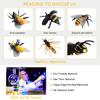 FLORMOON 4PCS Bee Figurines Honeybee Insect Toy, Science Project, Cake Topper, Early Educational Toys Birthday for Toddlers Kids Age 3 4 5 view 3