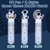 Winrayk 24 Large Astronaut Bubble Wands with Gift Box, Space Party Favors Kids Bubbles Bulk, Pinata Filler Goodie Bag Stuffer Carnival Prize Birthday Gift Summer Galaxy Outer Space Themed Party Favors view 3