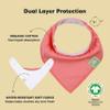 KeaBabies 8-Pack Organic Baby Bandana Bibs, Baby Bibs and 10-Pack Baby Bandana Drool Bibs - Drool Bibs for Baby Girl - Organic Cotton Bandana Bibs for Boys, Girls, Baby Bibs Baby Boy - Baby Bib view 2
