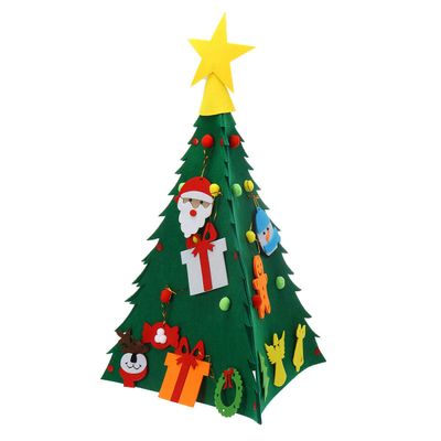 3D DIY Toddler Christmas Tree Decorations New Year Kids Children Toys Xmas Gift to Improve Living Conditions
