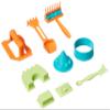 Amazon Basics 3lbs Moldable Sensory Play Sand with Castle Molds and Tool Set, for Kids Ages 3 and Up, Medium, Natural Sand, 11 Count (Pack of 1) view 3