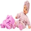 Gotz Muffin Soft Mood Bald Baby Doll with Blue Sleeping Eyes for Ages 18 Months and Up view 3