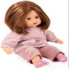 Gotz Muffin Soft Mood 13" Cuddly Baby Doll with Brown Hair to Wash and Style view 4