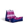 Big Joe Captain's Float No Inflation Needed Pool Lounger with Drink Holder, Faded Stripe Fuchsia Double Sided Mesh, Quick Draining Fabric, 3 feet view 1