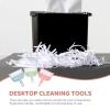 Mipcase Mini Whisk Broom Dollhouse Miniature Broom 6 Sets of Mini Broom and Dustpan Cleaning Dustpan and Brush Desktop Cleaning Tools Dollhouse Miniature Toy Dollhouse Miniature Toy view 4