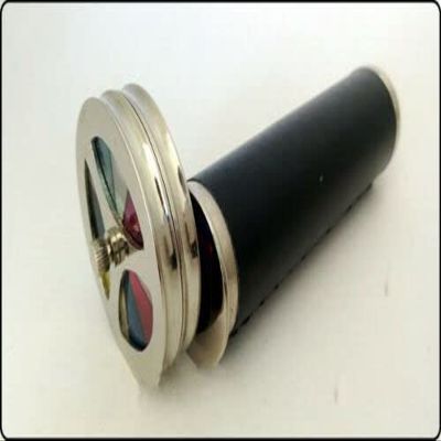 Antique Classic Kaleidoscope Brass Unique Nautical Kaleidoscope Vintage Maritime Optical Brass Double Wheel Kaleidoscope Nautical Item by Unique Nautical Store