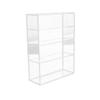 Cabilock Transparent Doll Toy Stand Organizer Multi Purpose Display Rack for Jewelry Earrings and Necklaces Desktop Storage for Collectibles and Figurines Elegant Showcase for Home Decor view 1