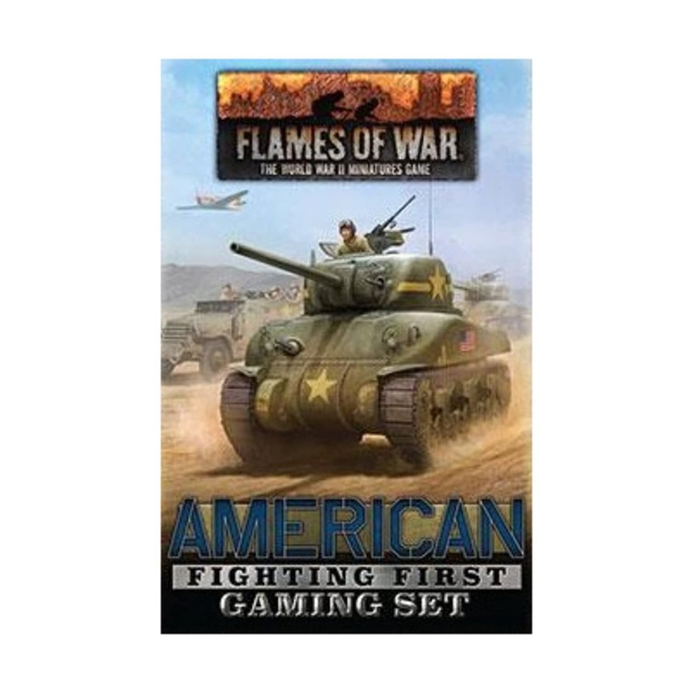 Battlefront Miniatures Flames of War WW2: American Fighting First Tin