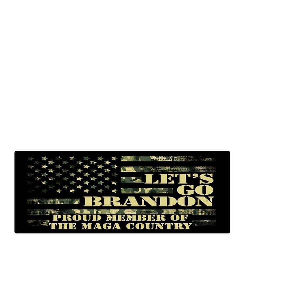 LGB Proud Member Vinyl Sticker Decal (3.37" x 9") | Peel & Stick | Trump, Republican, Political, Anti-Biden, Military, MAGA