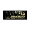 LGB Proud Member Vinyl Sticker Decal (3.37" x 9") | Peel & Stick | Trump, Republican, Political, Anti-Biden, Military, MAGA view 2