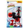 Marvel Spidey and His Amazing Friends 2.5" Miles with Motorcycle Figure Set view 2