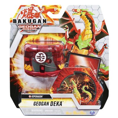 Bakugan Geogan Deka, Viperagon, Jumbo Collectible Transforming Figure, for Kids Aged 6 and up