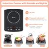 CUTE STONE Play Kitchen Accessories Set, Kids Cooking Toys Set with Play Pots and Pans, Electronic Induction Cooktop with Sound and Light, Cookware Utensils Kids Kitchen Set Kitchen Toys for Kids view 3