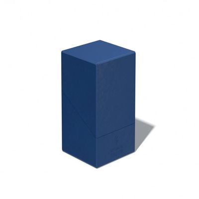 Ultimate Guard RTE Boulder 100+, Deck Case for 100 Double-Sleeved TCG Cards, Blue, 97% Renewable, Made in Germany, Secure & Durable Storage
