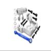 Aluminum Servo Mount + Aluminum Tie Rod + 25T Aluminum Servo Horn For Traxxas X Maxx 4X4 6S / 8S - 16Pc Set Silver view 1