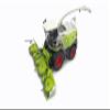 CLAAS 02574730 Marge Models Jaguar 990 Connected Machine Forage Harvester and Orbis 750 Header Limited 1000 Piece Edition view 1