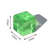 Candywood Rainbow Acrylic Gem Cubes Blocks Children Educational Sensory Training Crystal Toys Baby Learn Color Light Shadow Stacking Toys (10-Pcs) view 2