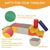 TOLEAD Toddler Foam Climbing Set Indoor - Kids Climb & Crawl Soft Activity Playset - Toddler Climber Gymnastics Equipment for Walking in Balance view 2