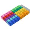 Candywood Rainbow Acrylic Gem Cubes Blocks Children Educational Sensory Training Crystal Toys Baby Learn Color Light Shadow Stacking Toys (40-Pcs) view 2