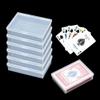 DKAOVH 6-Pack Clear Card Deck Case - Collectible Trading Card Cases, Plastic Playing Game & Business Card Storage Box view 1