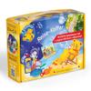 Pustefix Travel Suitcase Set, Soap Bubble Set + Original Pixi Book + Water Ball, Colourful Rainbow Bubbles, Made in Germany, Soap Bubbles for Children and Adults, 250 ml view 1