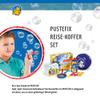 Pustefix Travel Suitcase Set, Soap Bubble Set + Original Pixi Book + Water Ball, Colourful Rainbow Bubbles, Made in Germany, Soap Bubbles for Children and Adults, 250 ml view 3