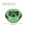 RC Car Hex Nut Cover, 17mm Outer Diameter Aluminum Alloy Universal Wheel Nuts, 4-Piece Set for 1/8 Remote Control Cars view 2