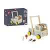 Janod - Janod - Wooden Pull-Along Ice Cream Cart/Trolley - 4 Ice Creams Included - Silent Wheels - Anti-Tip System - FSC-Certified - Water-Based Paint - 1 Year, J08049 view 2