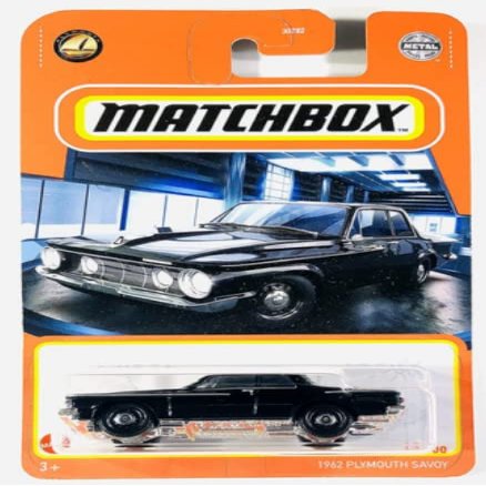 DieCast Matchbox 1962 Plymouth Savoy 12/100 (Black)