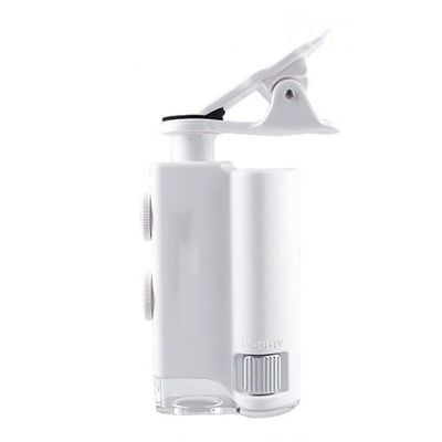 Microscope Accessories Kit 100X-150X Zoom Adjustable Pocket Microscope Microscope Slides