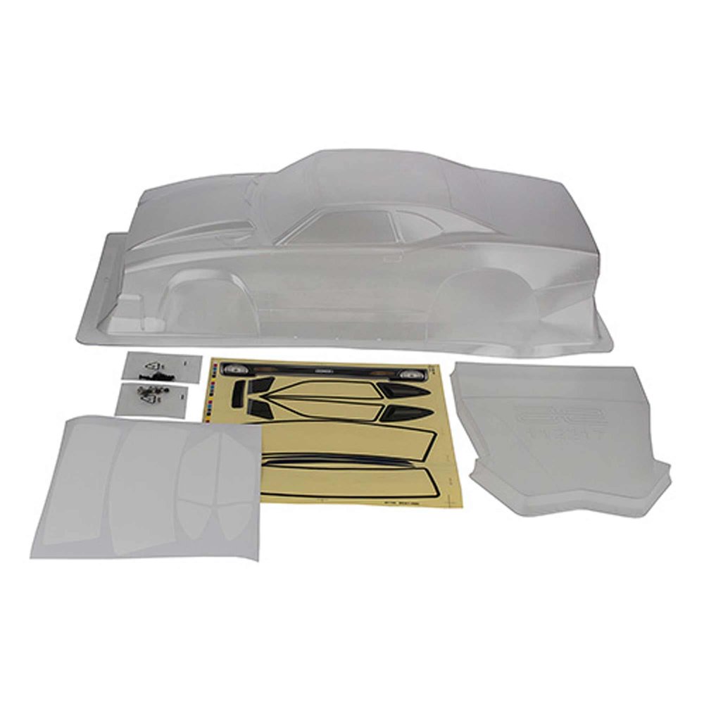 Team Associated DR10 Pro Reakt Lucas Oil Body Clear ASC72035 Electric Car/Truck Option Parts