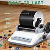 Zcvtbye Rock Tumbler Kit,Rock Polisher for Kids & Adults,Includes 2 Belts,Bag of Rough Stones,4 Coarse Grinding,Finely Ground,Polishing Grits view 3