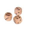 10PCS 20mm Wooden Dice Point D6 Cubes Dices Wooden Crafts Game Toys Round Corner Desktop Game Dice view 2