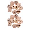 10PCS 20mm Wooden Dice Point D6 Cubes Dices Wooden Crafts Game Toys Round Corner Desktop Game Dice view 4