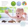 Volnau Mini Sea Turtle Figures 14PCS Animal Toys Figurines for Kindergarten Toddlers Kids Ocean Sea Creature Cake Topper Pack view 4