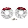 Replacement Part For Racing 1/16 Revo Aluminum Brake Disc With Abalone view 1