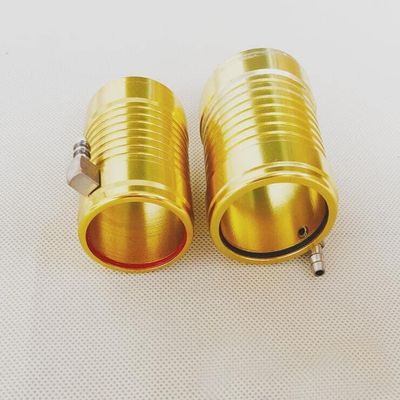 Replacement Part For B36 B40 Water Cooling Motor Jacket 3674/3660/4074/4082 Motor Sleeve Golden Motor Cover Case Spare Parts For RC Boat Model - (Color: 40-50mm)