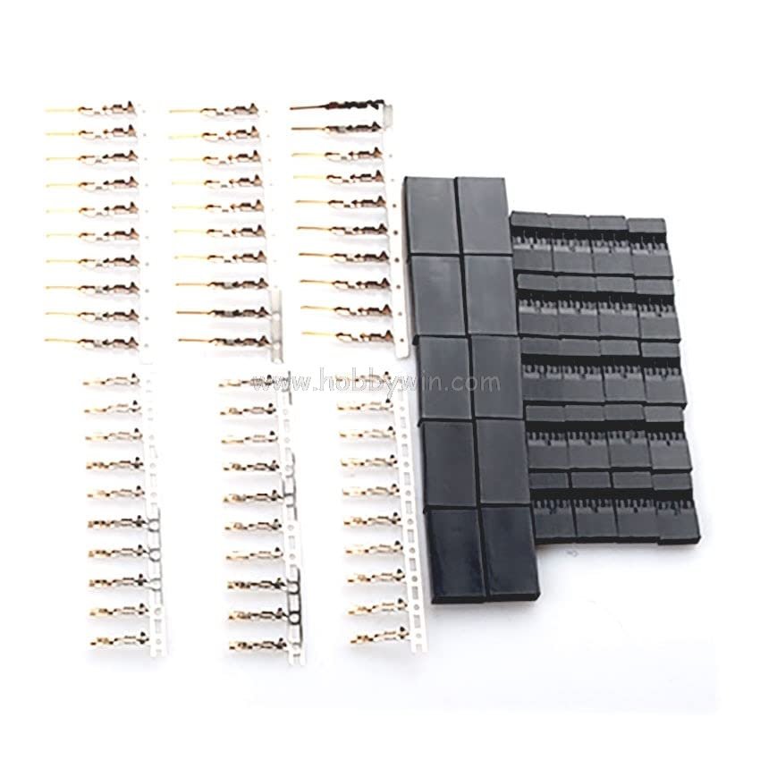 Replacement Part For 10 Pairs JR Hitec Servo Plugs Male & Female RC Model Parts