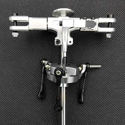 Replacement Part For 450 Helicopter Parts DFC/SDC Main Rotor Head Upgrade Set -Silver D45F0A For Aglin T-REX KDS 450 Helicopter - (Color: Burgundy)