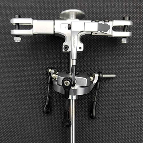 Replacement Part For 450 Helicopter Parts DFC/SDC Main Rotor Head Upgrade Set -Silver D45F0A For Aglin T-REX KDS 450 Helicopter - (Color: Burgundy)