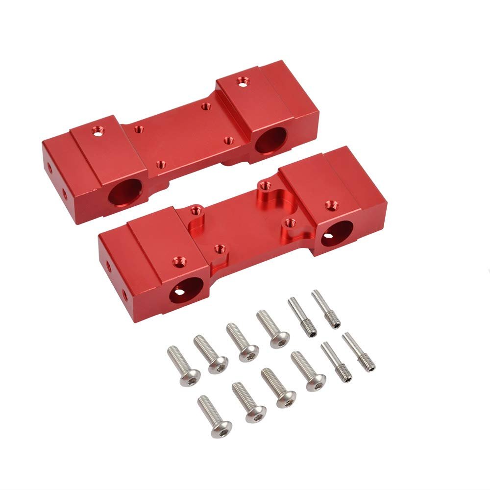Replacement Part For RER11412 Aluminum Bumper Mounts For Redcat Gen8 RER11412 RER11324 - (Color: Light Grey)