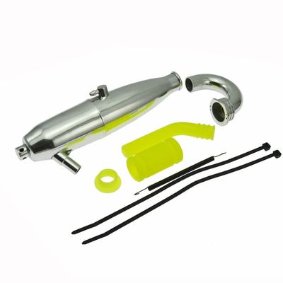 Replacement Part For (81084) Aluminum Exhaust Pipe & Spring For 1/8 Nitro Buggy