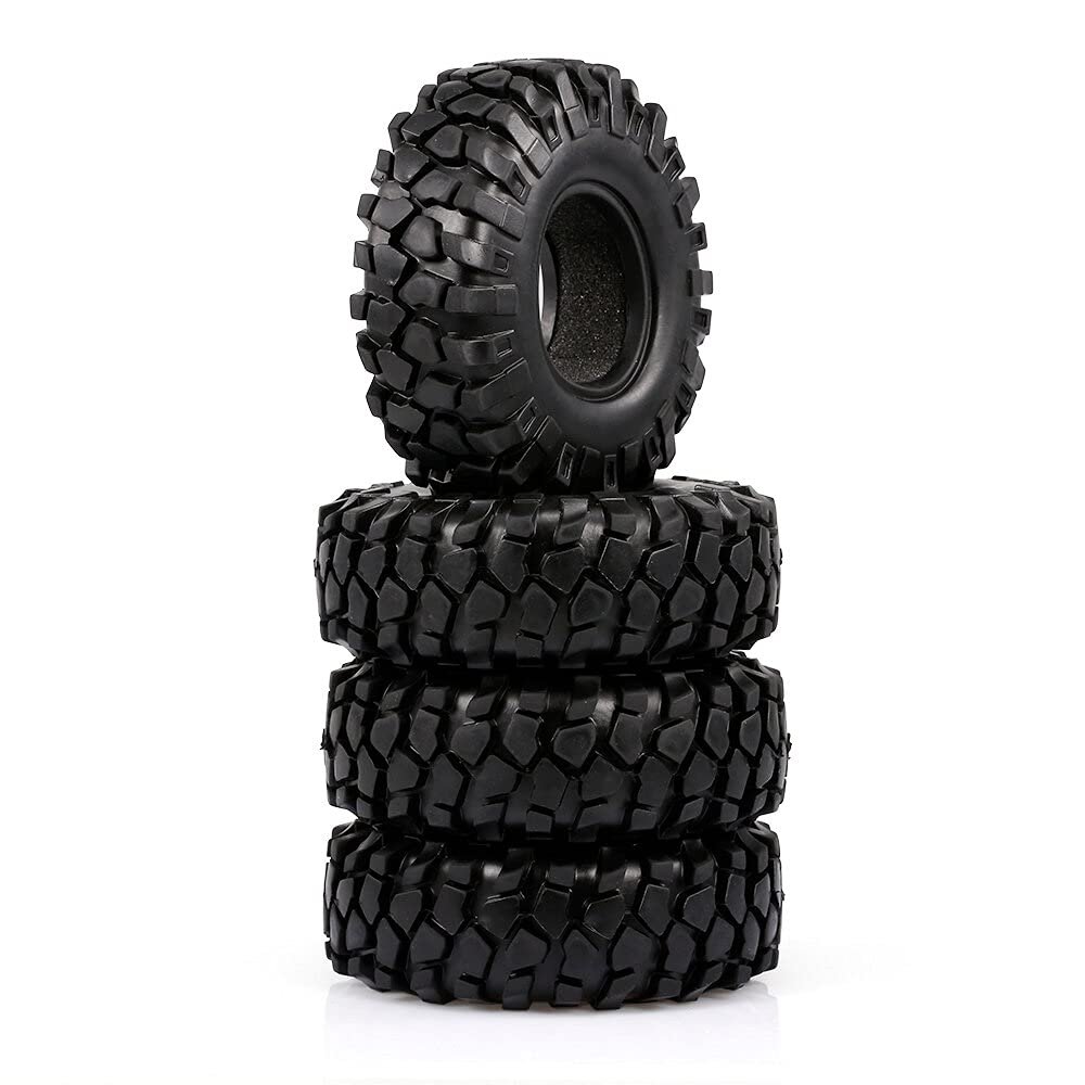Replacement Part For 4PCS 96MM 1:10 Tyre Buggy Tires For 1.9 Inch Wheel Rim 1/10 Redcat RC Rock Crawler Parts