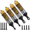 Replacement Part For 4pcs Aluminum Shock Absorber Assembled Dampers For JLB Racing 1/10 RC Car Truck Spare Upgrade Parts view 1